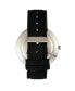 ფოტო #2 პროდუქტის Quartz The 6100 White Dial, Canvas-Overlaid Black Polyurethane Strap Watch 43mm