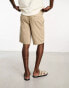 ONLY & SONS loose fit chino short in beige