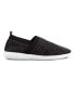 ფოტო #2 პროდუქტის Zenz from Isotoner Women's Indoor/Outdoor Elastic Sport Knit Elastic Slip-Ons