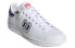 Фото #4 товара adidas originals StanSmith 涂鸦 花尾 板鞋 女款 白 / Кроссовки Adidas originals StanSmith CM8417