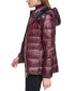 Фото #4 товара Women's Shine Hooded Down Puffer Coat