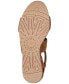 Фото #5 товара Women's Ileana Ankle-Strap Espadrille Platform Wedge Sandals