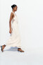Фото #3 товара Платье-комбинация с деталями из полупрозрачной ткани ZARA