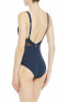 JETS AUSTRALIA 278062 Aspire Infinity Mesh-Paneled Swimsuit Navy US 6