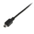 StarTech.com 2m Mini USB 2.0 Cable - A to Mini B - M/M - 2 m - USB A - Mini-USB B - USB 2.0 - Male/Male - Black