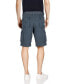 Фото #2 товара Men's Belted Twill Tape Cargo Shorts