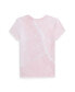 ფოტო #2 პროდუქტის Big Girls Polo Bear Tie-Dye Cotton Jersey T-shirt