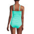 Фото #8 товара Women's High Neck to One Shoulder Multi Way One Piece Swimsuit