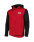 ფოტო #4 პროდუქტის Men's Red, Black Cincinnati Reds Alpha Full-Zip Jacket