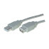 Фото #2 товара Разъем USB A - USB A S-Conn 77125, 5 м, 2.0, серый.