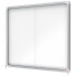 Фото #2 товара NOBO Premium Plus 15xA4 Sheets Magnetic White Surface Interior Display Case With Sliding Door