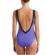 Фото #2 товара Nike 260984 Women's Sport Mesh High-Neck One-Piece Swimsuit Size Small