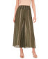 Фото #1 товара Women's Smocked Striped Wide-Leg Pants