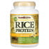 NutriBiotic, Необработанный рисовый протеин, ваниль, 600 г (1 фунт 5 унций)