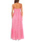 Фото #2 товара Women's Eyelet Embroidered Cotton Maxi Dress
