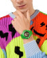 ფოტო #5 პროდუქტის Unisex The Skull Scuba Duba Green Silicone Strap Watch 44mm