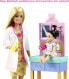 Фото #3 товара Barbie FXP16 - Zahnärztin-Puppe, Blonde, Spielset, kleine Patientenpuppe, Spülbecken, Behandlungsstuhl und vielem mehr, zum Beruf passendes Spielzeug für Kinder im Alter von 3–7 Jahren