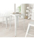 Фото #4 товара Retta Patio Dining Table With Metal Frame And Square Top