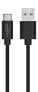 Ansmann 1700-0130 - 1 m - USB A - USB C - 480 Mbit/s - Black