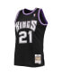 Фото #3 товара Men's Vlade Divac Black Sacramento Kings 2000-01 Team Hardwood Classics Swingman Jersey