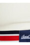 Фото #13 товара Топ спортивный Koton с белыми полосами и деталями U-образного выреза
