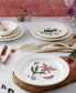 Botanic Garden Harmony Amethyst 4 Piece Dinner Plate Set