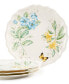 Фото #1 товара Butterfly Meadow Set of 4 Melamine Dinner Plates