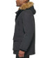 ფოტო #3 პროდუქტის Men's Parka with a Faux Fur-Hood Jacket, Created for Macy's
