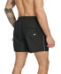 ფოტო #7 პროდუქტის Men's Logo Tape Drawstring 5" Swim Trunks