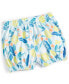 Фото #1 товара Baby Girls Elegant Tropical Floral-Print Bloomer Shorts, Created for Macy's