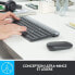 Фото #3 товара Logitech - MK470 Ultraflache drahtlose Tastatur + Maus und leises drahtloses System - Kompaktes und flaches Layout - 2,4-GHz-USB-Empfnger