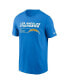 Фото #3 товара Men's Powder Blue Los Angeles Chargers Division Essential T-shirt