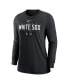 Фото #3 товара Women's Black Chicago White Sox Authentic Collection Legend Performance Long Sleeve T-shirt