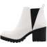 Фото #7 товара Dirty Laundry Lisbon Pull On Chelsea Booties Womens White Casual Boots LISBON-WH