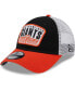 Фото #2 товара Big Boys and Girls Black San Francisco Giants Patch Trucker 9FORTY Snapback Hat