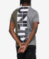 Фото #2 товара Men's Short Sleeve Center Rep V-Neck T-shirt