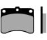 BRENTA MOTO 3177 Rear Organic Brake Pads