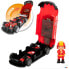 CB TOYS Fire Truck With Car Carrier With Vehicles And Figure