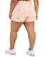 Фото #2 товара Plus Size Dreamy Bubble Printed Running Shorts, Created for Macy's