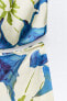 Фото #9 товара Комбинезон с цветочным принтом ZARA