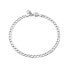 Daisy London classic chain bracelet in sterling silver Серебристый - фото #2