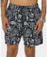 ფოტო #2 პროდუქტის Paisley Skulls Beach Shorts