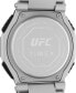 UFC Men's Colossus Analog-Digital Silver-Tone Stainless Steel Watch, 45mm