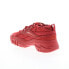 Фото #6 товара Reebok Club C V2 Cardi B Womens Red Suede Lace Up Lifestyle Sneakers Shoes