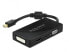 Фото #2 товара Delock 62073 - USB 2.0 Type-B - Black - 3.5mm - DVI-I - HDMI - Mini DisplayPort - VGA - 1 pc(s)