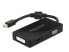 USB-концентратор Delock 62073 - USB 2.0 Type-B - Black - 3.5mm - DVI-I - HDMI - Mini DisplayPort - VGA - 1 pc(s) - фото #2