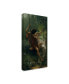 Фото #2 товара Pierre Auguste Cot 'Springtime, 1873' Canvas Art - 12" x 24"