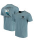 Фото #1 товара Men's Blue Auburn Tigers State Scenery Comfort Colors T-shirt