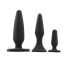 Фото #3 товара 3 Pack Anal Traimer Kit Silicone Black