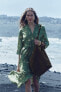 Фото #2 товара Платье с принтом — zw collection ZARA